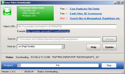 Easy Video Downloader 1.42