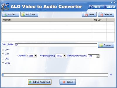 ALO Video to Audio Converter 1.0