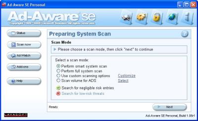 Ad-Aware SE Personal 1.06