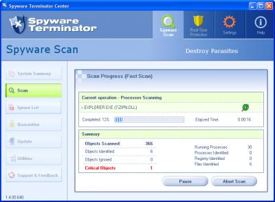 Spyware Terminator 1.4.00.640