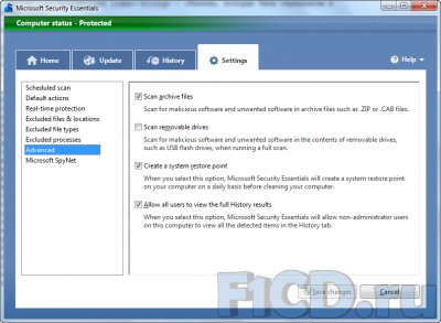 Microsoft Security Essentials 1.0