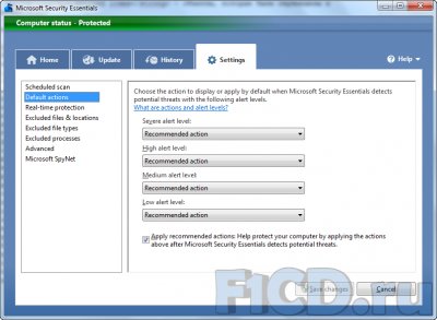 Microsoft Security Essentials 1.0