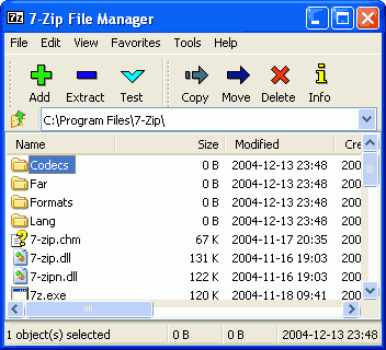 7Zip 4.23