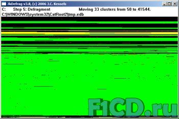JkDefrag 3.8 