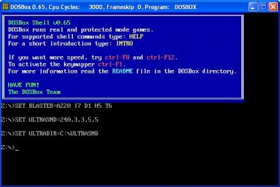 DOSBox 0.65