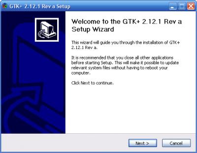 GTK+ 2.12.1