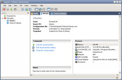 VMware Workstation 6.0.1