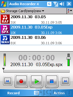 Resco Audio Recorder  4.62