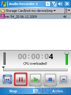 Resco Audio Recorder  4.62