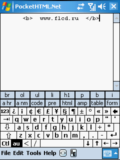 Pocket HTML.Net 1.22